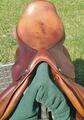 Selle Forestier Monoquartier 17" Bon état