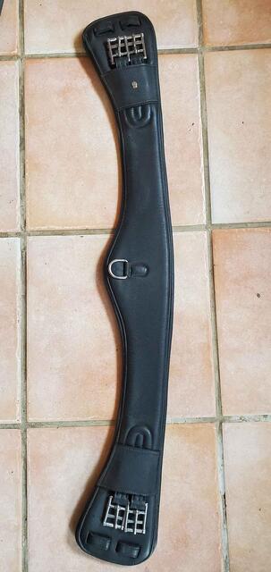 sangle courte 90 cuir waldhausen demi-lune