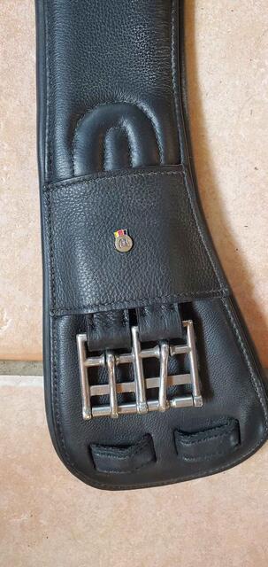 sangle courte 90 cuir waldhausen demi-lune