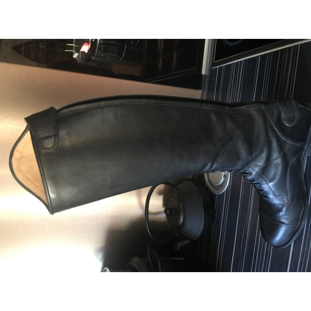 Bottes en cuir italien