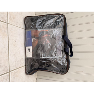 Couvre-reins polaire Teddy noir