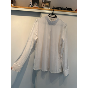 Haut de concours equitheme blanc