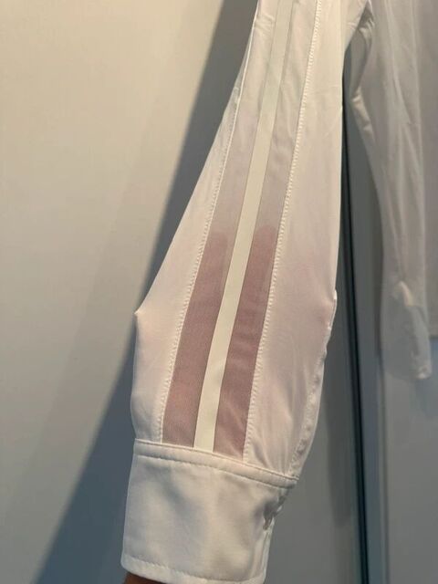 Haut de concours equitheme blanc