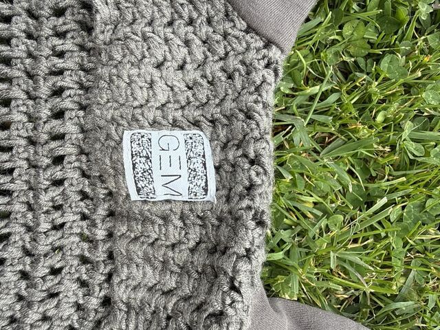 Bonnet court gris GEM taille cob