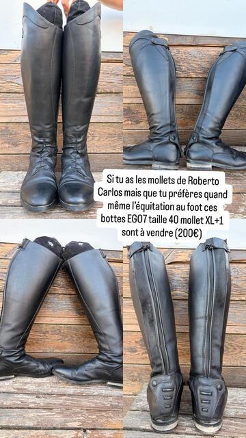 Botte ego 7 taille 40 XL+1