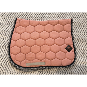 Tapis oxxer rose monogramme