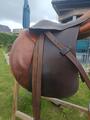 Selle fouganza mixte en cuir 17 pouces