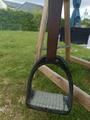 Selle fouganza mixte en cuir 17 pouces