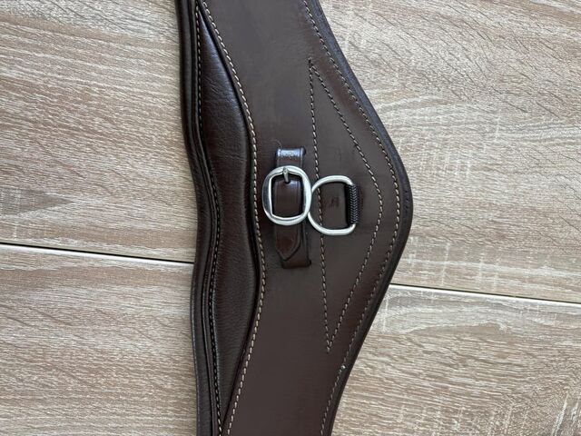 Sangle anatomique Time Rider 115 cm – cuir marron