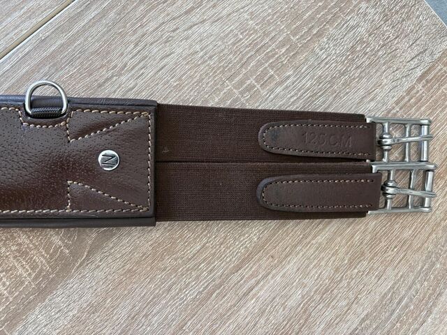 Sangle anatomique Staccionata 125 cm – cuir marron