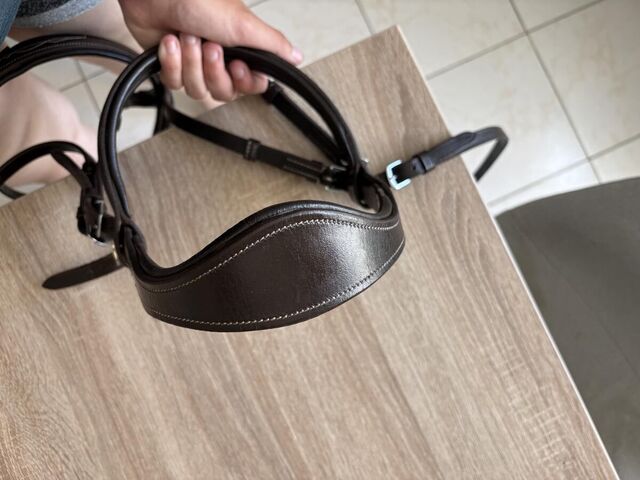 Filet QHP cuir marron anatomique doublé