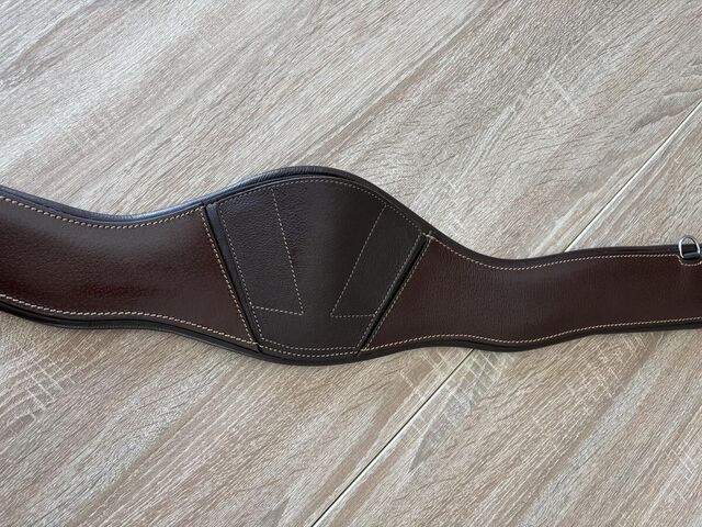 Sangle anatomique Staccionata 125 cm – cuir marron