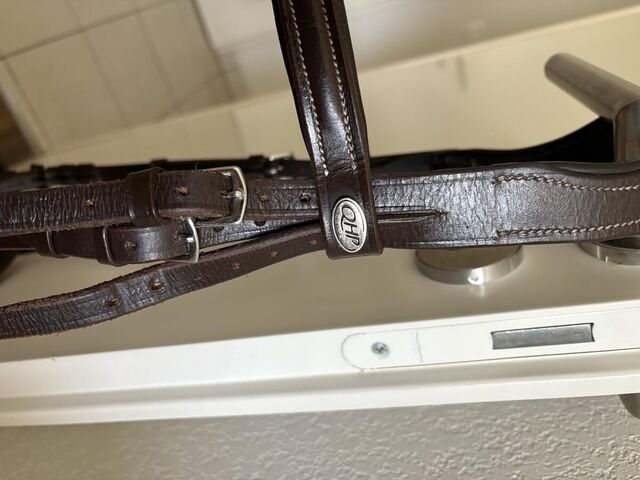 Filet QHP cuir marron anatomique doublé