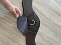 Sangle anatomique Staccionata 125 cm – cuir marron