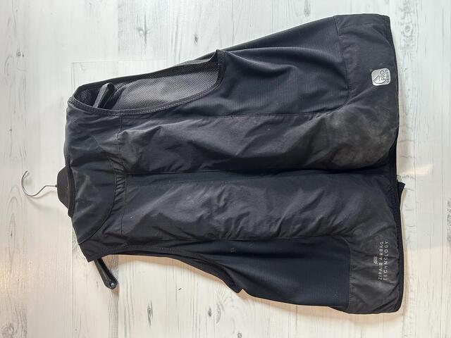 Airbag Equithème noir pro series