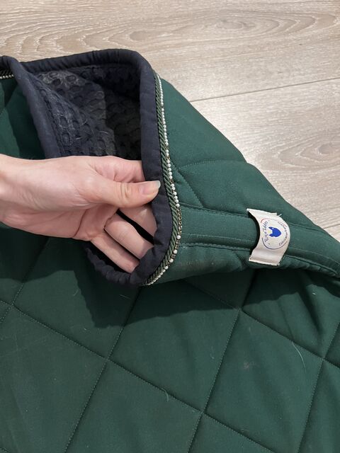 tapis Équidées vert sapin