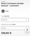 Mors Lorenzini anneaux