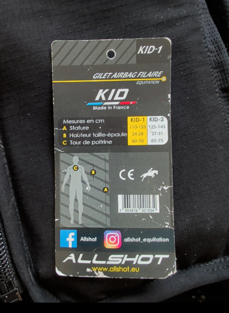 Air bag allshot + 5 cartouches