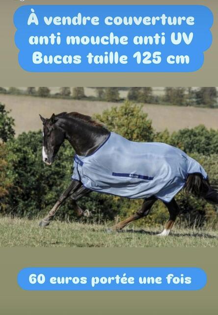 Couverture anti mouche neuve Bucas 125cm