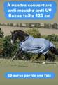 Couverture anti mouche neuve Bucas 125cm