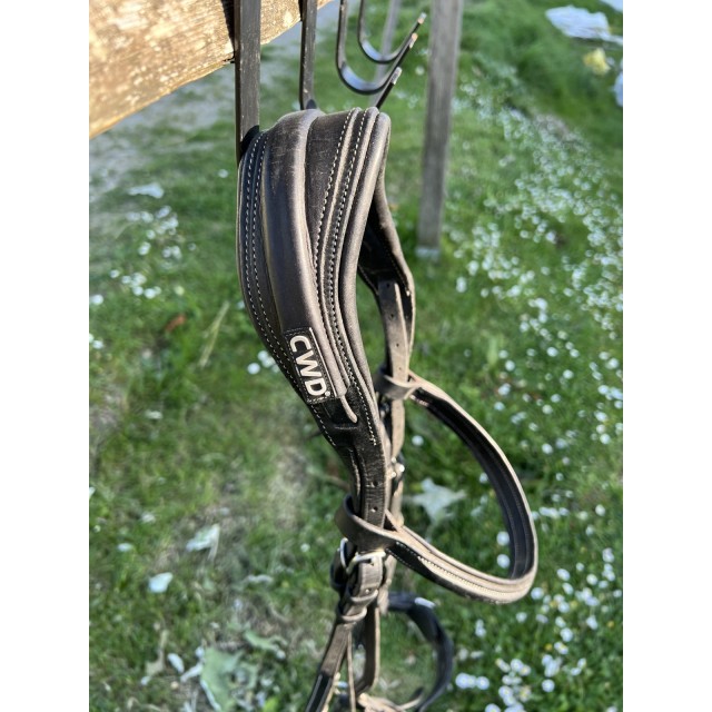 Bridon CWD noir muserolle allemande