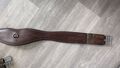 Sangle cuir anatomique Time Rider marron 135cm