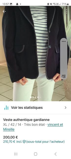 Veste gardianne