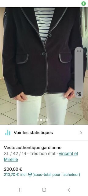 Veste gardianne