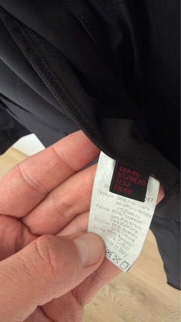 Veste de concours Cavalleria Toscana noire homme taille XL 48 FR