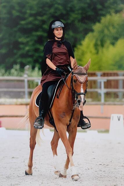 bonnet equitheme marron