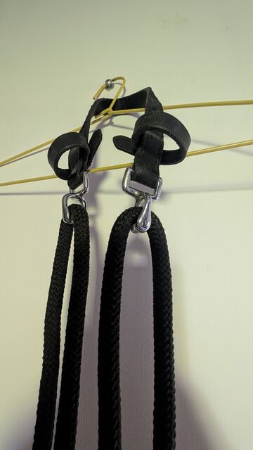 Gogue pour cheval cuir et nylon