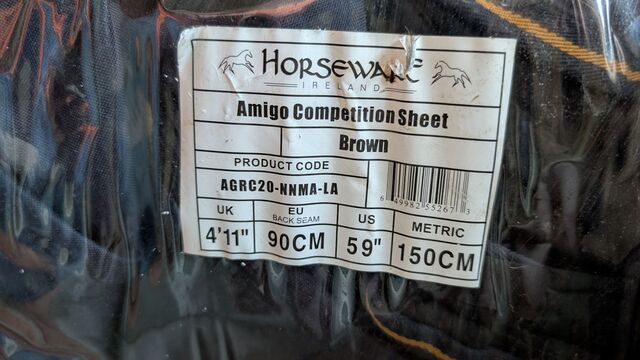 Couvre-reins 2-en-1 Horseware Amigo 150 cm (5'9)