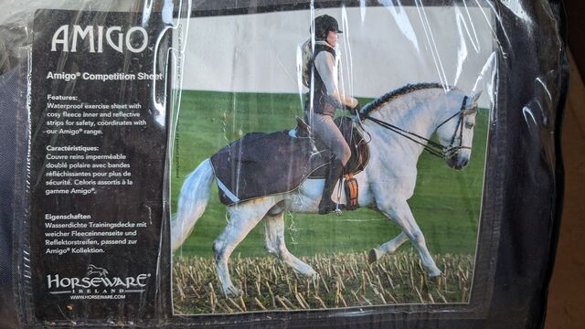 Couvre-reins 2-en-1 Horseware Amigo 150 cm (5'9)
