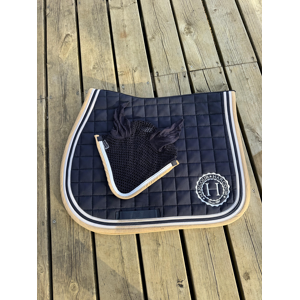 tapis et bonnet Harcour bleu