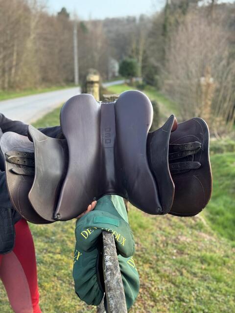 Selle Devoucoux Biarritz Lab à vendre – 17,5