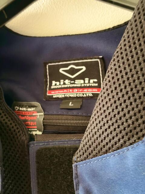 air bag Hit Air complet 3 bleu