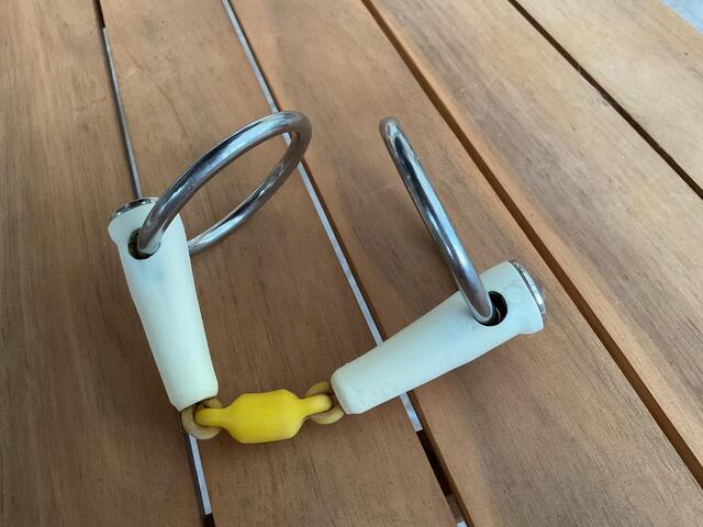 Mors double brisure résine
