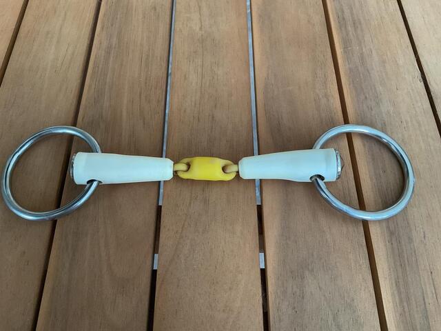 Mors double brisure résine