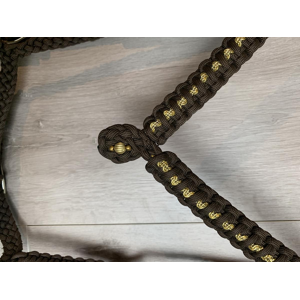 bridon à strass et frontal en pointe
