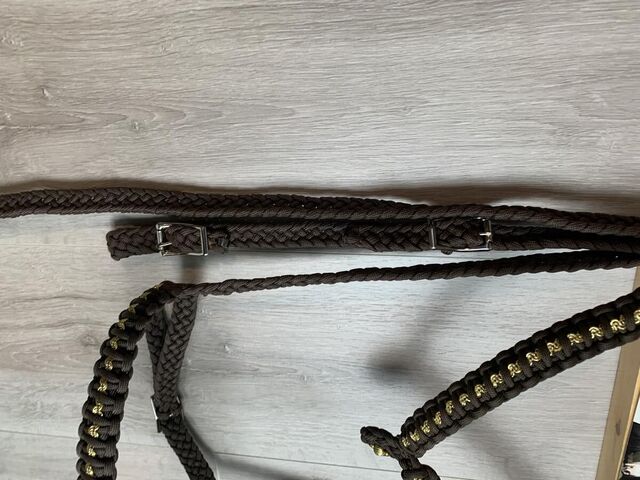 bridon à strass et frontal en pointe
