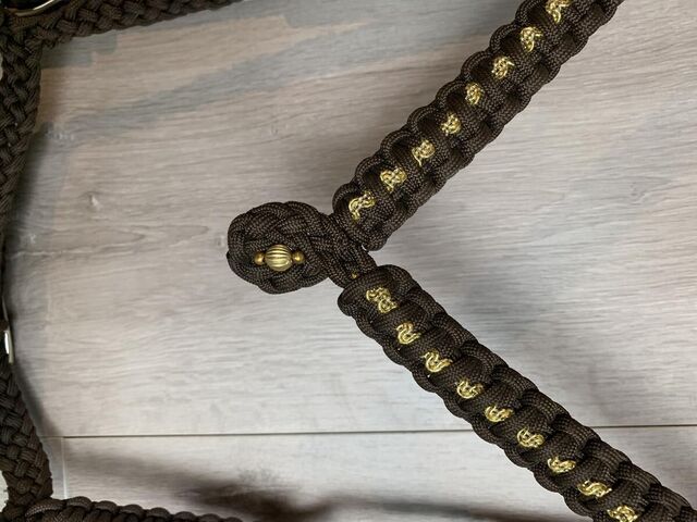 bridon à strass et frontal en pointe