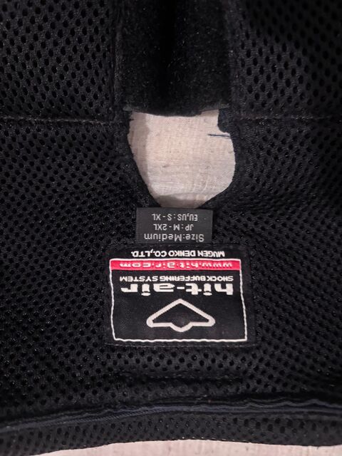 gilet air bag hit air