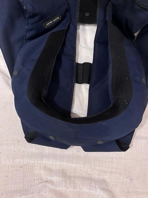 gilet air bag hit air