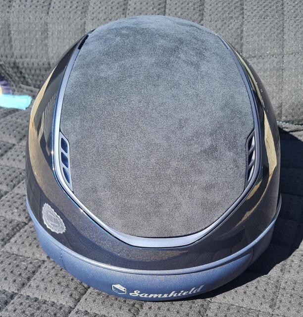 Casque Miss shield 2.0 glossy bleu