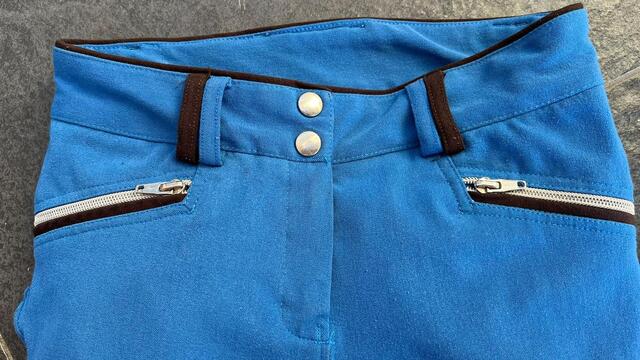 Pantalon d'équitation Equiplus bleu roi