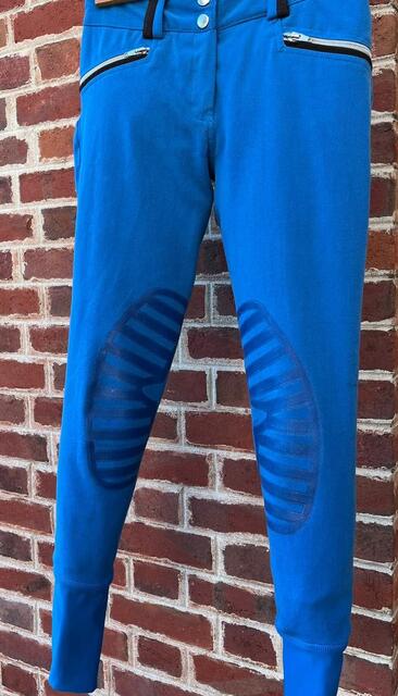 Pantalon d'équitation Equiplus bleu roi