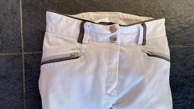 Pantalon d'équitation Equiplus blanc