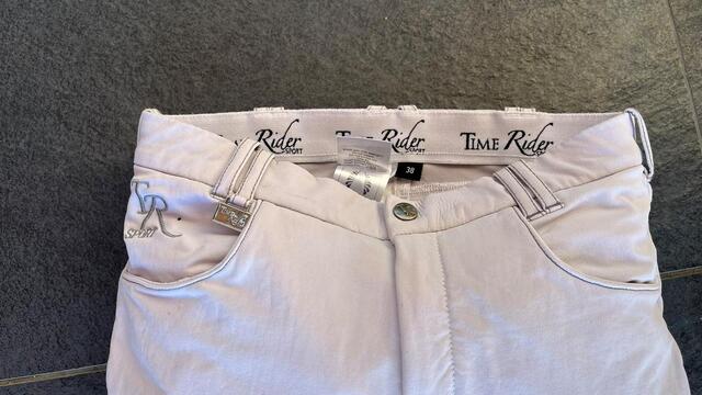 Pantalon d'équitation Time Rider blanc