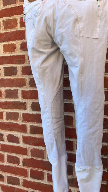 Pantalon d'équitation Tattini blanc
