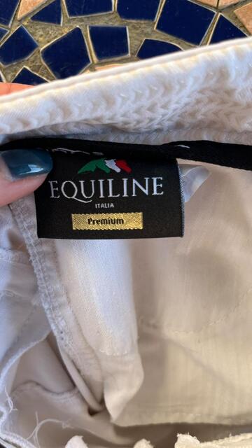 Pantalon d’équitation Equiline blanc